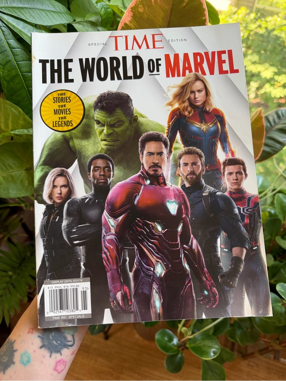 TIME The World of Marvel Magazine